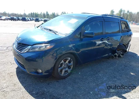 2011 Toyota Sienna Le V6 from USA, damaged, VIN 5TDKK3DC7BS152611
